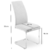 Silla Venetto Eco Cuero (Blanca) - comprar online