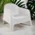 Sillón Plástico Blanco - comprar online