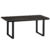 Mesa comedor Industrial 1,40 x 0,90 mt. (Lustre Negro)