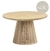 Mesa de Comedor Round Base Varillada 1,40 mt. diam. (Madera Clara)