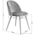 Silla Maison (Pana Gris Oscuro - Base Madera) en internet