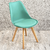 Silla Tulip Aqua - Base Madera - comprar online