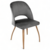 Silla Eero Pana Gris Oscuro (Base Madera) lo ñ - comprar online