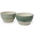 Set x 2 Bowls de Cerámica (Celeste Claro y Celeste Oscuro)