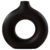 Florero Circular Grande Negro (3D)