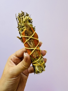 SAHUMO HERBAL DE CANELA Y NARANJA