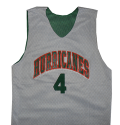 CAMISETA BASQUET MIAMI HURRICANES REVERSIBLE M 139