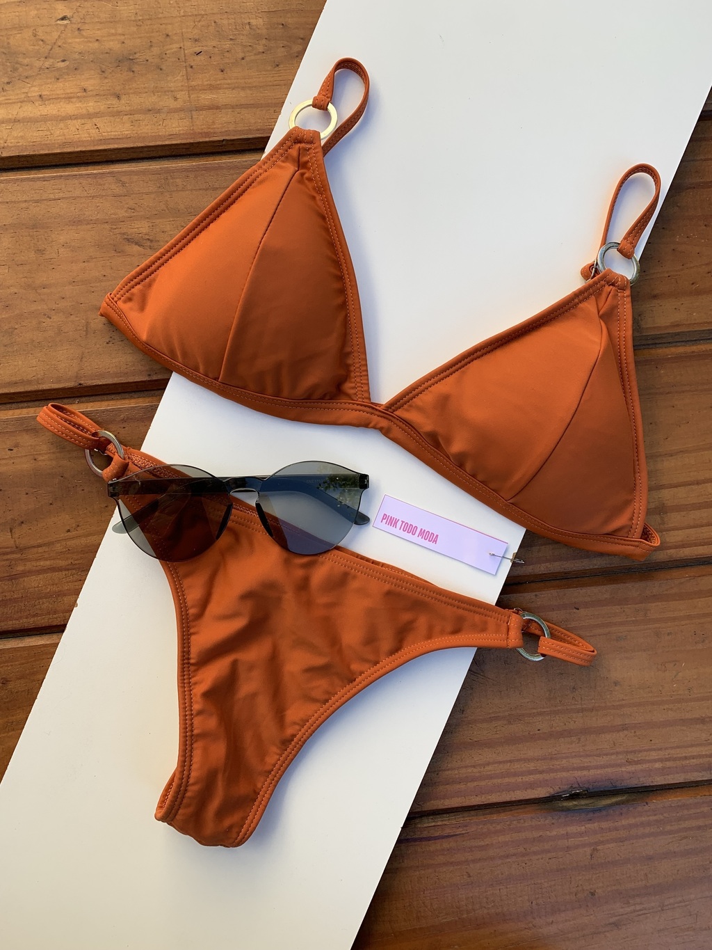 BIKINI TRICOT LADRILLO Comprar en Pink todo moda