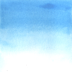 Azul pastel (bem gelado) - aquarela de linha profissional