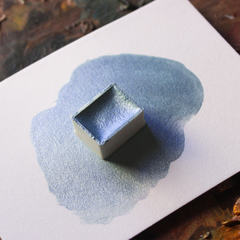 Azul perolado/metalizado (cosmos) - aquarela de linha profissional
