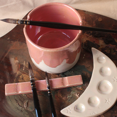 Kit Luna - materiais de apoio em porcelana. - comprar online