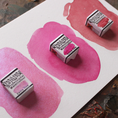 Trio de aquarelas rosas (aquarelas de linha profissional) - comprar online