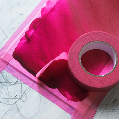 Fita para pintura na cor rosa - Pestilento Art