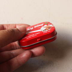 Latinha Mini Lichia - vazia para armazenamento de pastilhas de tinta aquarela - comprar online