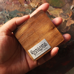PRÉ-VENDA Estojo de viagem em madeira, 15 cores com tinta - qualidade profissional - comprar online