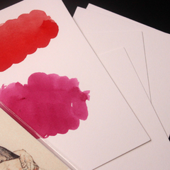 Papel para aquarela Schiele "A5" 100% algodão - pacote com 10 folhas - comprar online