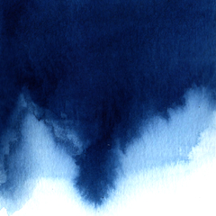 Azul da prússia (noite) - aquarela de linha profissional