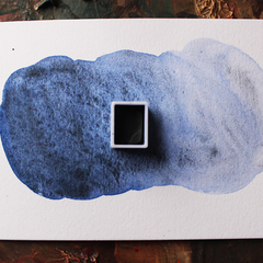 Azul Anis - aquarela profissional com granulação - loja online