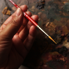 Pincel para aquarela Tíntoretto - Tank 725 número 6 - comprar online