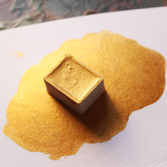Dourado perolado/metalizado (vênus) - aquarela de linha profissional