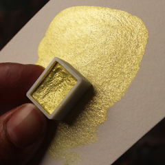 Amarelo metalizado (kiwi) - aquarela de linha profissional - comprar online