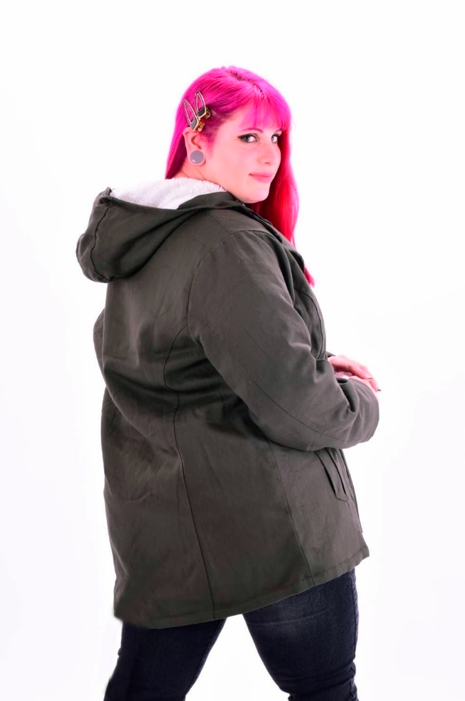 Parkas de mujer talles especiales sales
