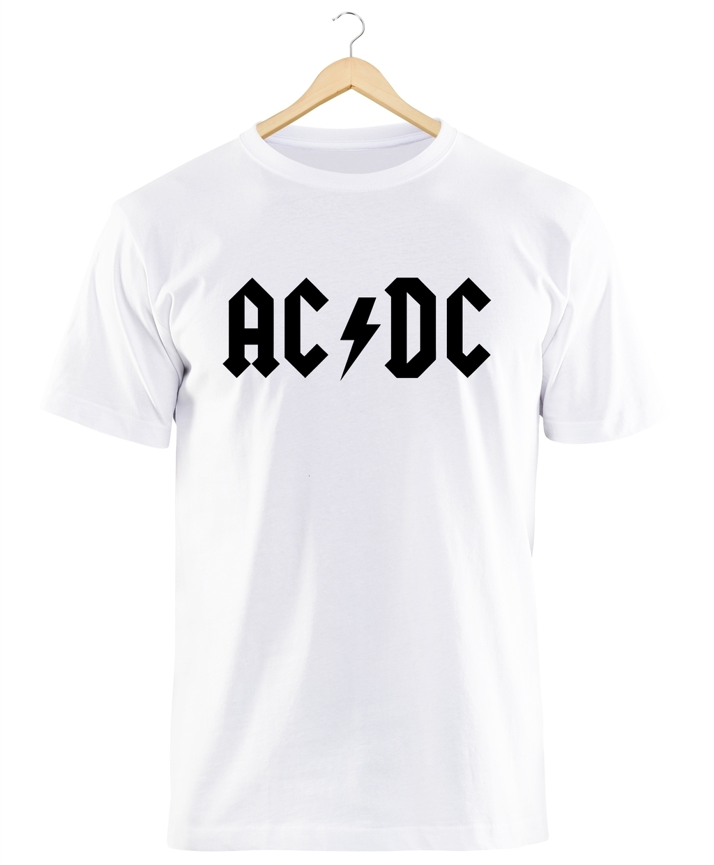 Camiseta ac dc blanca new arrivals