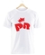 Remera Patricio Rey Redonditos Logo Blanca Manga Corta 100% Algodón Peinado - comprar online