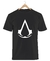 Remera Assasins Creed Logo Negra Manga Corta 100% Algodón Peinado - comprar online