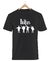 Remera The Beatles Negra Manga Corta 100% Algodón Peinado - comprar online