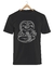 Remera Cobra Kai Serpiente Negra Manga Corta 100% Algodón Peinado - Bronx