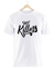 Remera The Killers Blanca Manga Corta 100% Algodón Peinado