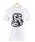 Remera Cobra Kai Serpiente Blanca Manga Corta 100% Algodón Peinado