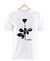 Remera Depeche Mode Violator Blanca Manga Corta 100% Algodón Peinado