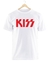 Remera Kiss Logo Blanca Manga Corta 100% Algodón Peinado - comprar online