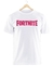 Remera Fornite Blanca Manga Corta 100% Algodón Peinado en internet