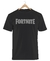 Remera Fornite Negra Manga Corta 100% Algodón Peinado - Bronx