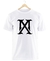 Remera Madonna Logo Blanca Manga Corta 100% Algodón Peinado