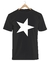 Remera La Renga Estrella Negra Manga Corta 100% Algodón Peinado - comprar online