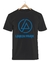 Remera Linkin Park Logo Negra Manga Corta 100% Algodón Peinado - Bronx