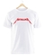 Remera Metallica Logo Blanca Manga Corta 100% Algodón Peinado - comprar online