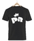 Remera Patricio Rey Redonditos Logo Negra Manga Corta 100% Algodón Peinado - comprar online