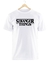 Remera Stranger Things Blanca Manga Corta 100% Algodón Peinado - comprar online