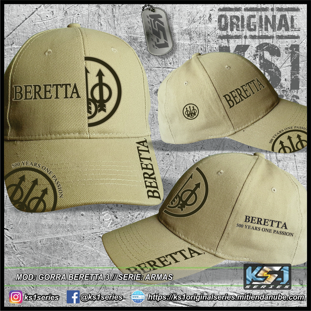 Gorra BERETTA 3 - Comprar en Ks1 Original Series