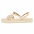 Sandália Mississipi Flatform Strass Creme - comprar online