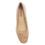 Sapato Comfortflex Salto Bloco Nude Caqui - loja online