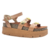 Sandália Moleca Anabela Flatform Nude - comprar online