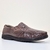 Mocassim Calprado Couro Chocolate Marrom - comprar online