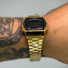 CASIO VINTAGE (DOURADO/PRETO) - comprar online