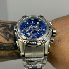 INVICTA ZEUS (PRATA/AZUL) - comprar online